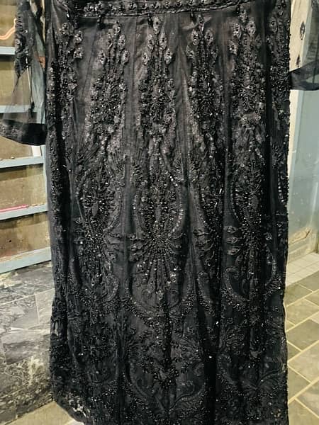 maxi for party wearing black colour 5
