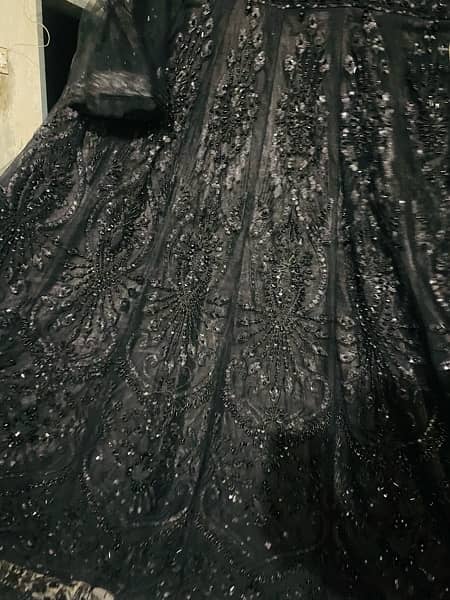 maxi for party wearing black colour 6