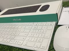 Rechargeable Wireless Slim  Keyboard & Mouse Combo | Jelly Comb KS15-2