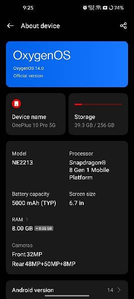 Oneplus 10 Pro 5G Dual Sim Official PTA Approved 15