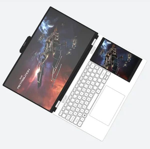 Crelander Dual Display American Imported Laptop 11th gen just box open 1