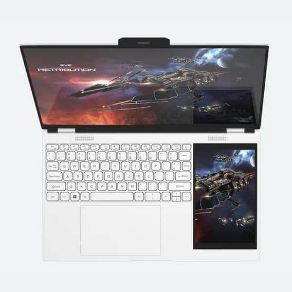 Crelander Dual Display American Imported Laptop 11th gen just box open 3
