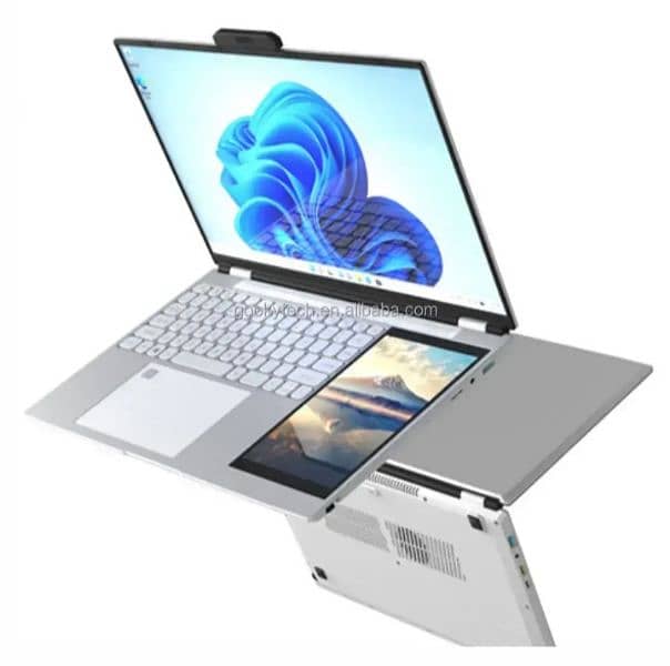 Crelander Dual Display American Imported Laptop 11th gen just box open 10