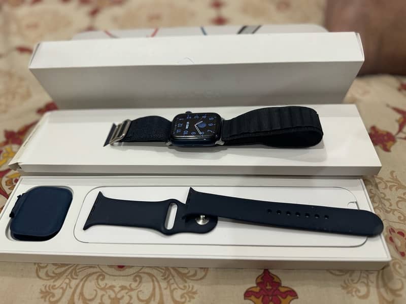 Apple watch series 6 44mm Blue Color Complete Box 0
