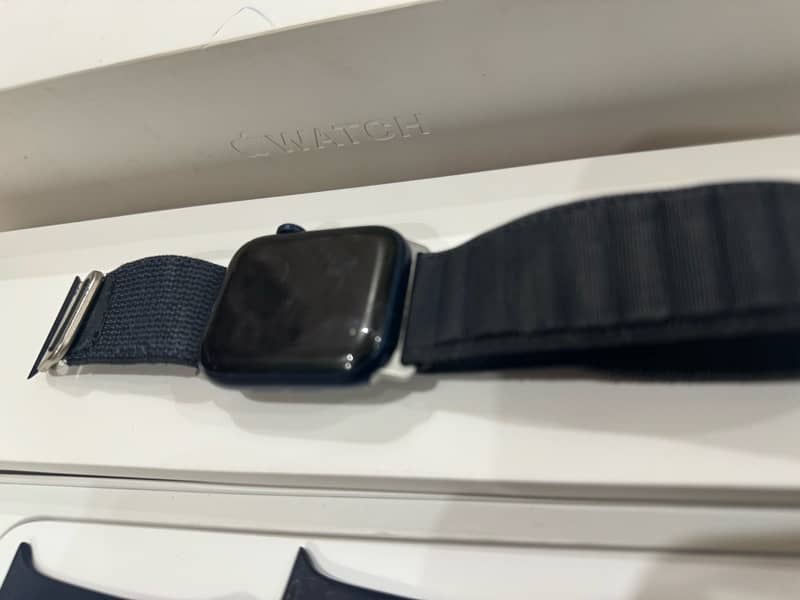 Apple watch series 6 44mm Blue Color Complete Box 1