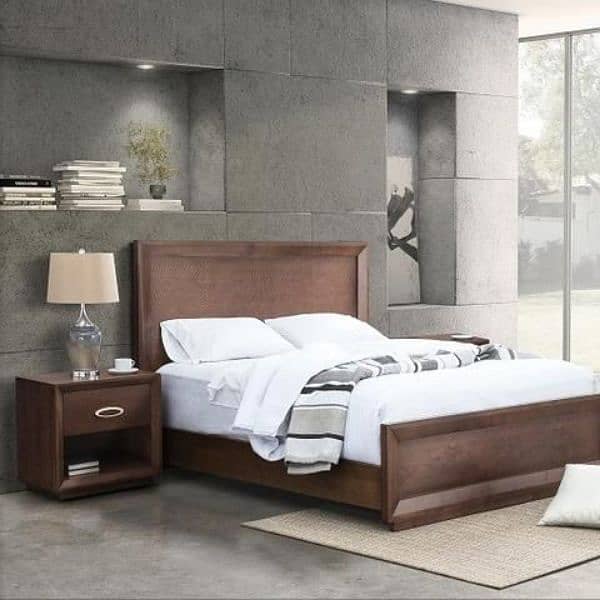 Bed / Double Bed / King Size Bed / Luxury Bed / Smart Bed/Poshish Bed 2