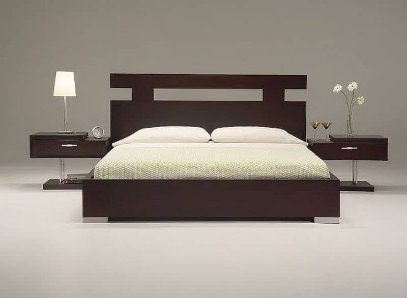 Bed / Double Bed / King Size Bed / Luxury Bed / Smart Bed/Poshish Bed 8