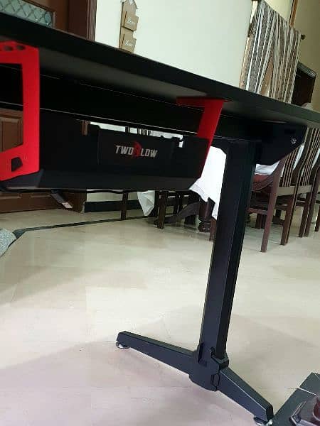 rgb gaming study table desk 55 inch 8