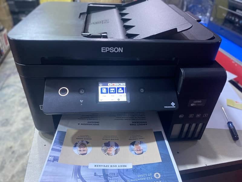 Epson L6190 Wi-Fi Duplex All-in-One Ink Tank Printer with ADF 1