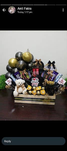 gift basket for birthday/ anniversary 4