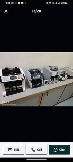 cash counting machine Multi currency Note counting 100% fake detection