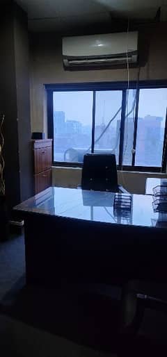 Furnished officr for rent in Gulberg 3, Main boulevard