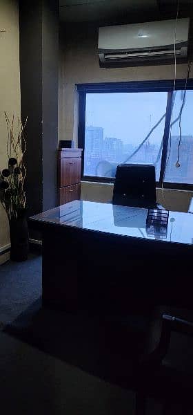 Furnished officr for rent in Gulberg 3, Main boulevard 1