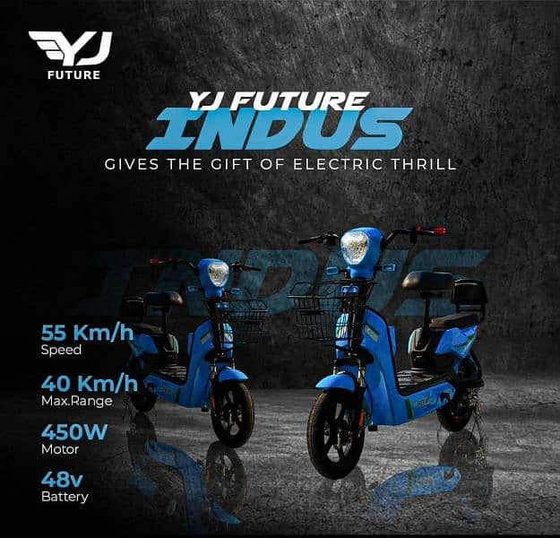 Electric Scooty 45 km in one charge 1