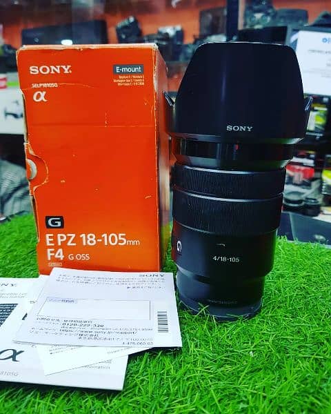 Sony 18-105 f/4 G OSS Lens (Scratchless piece - Mint Condition) 0