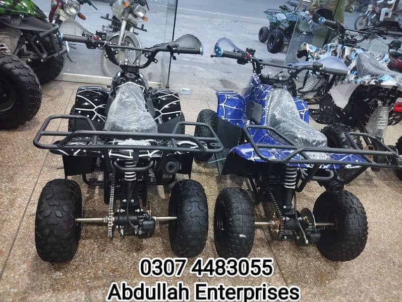 100 cc Quad ATV Bike 4 wheel delivery all over Pak 3