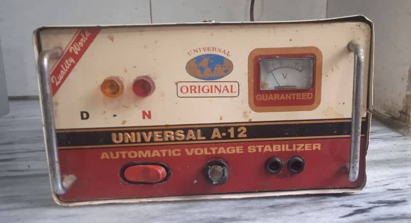 Universal A-12 Automatic Voltage Stabilizer for sale 0