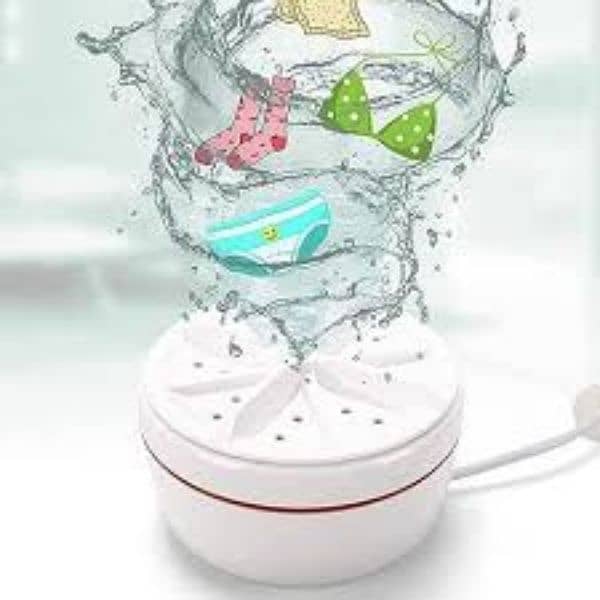 Mini Portable USB Operate Washing Machine Turbine With Box 2