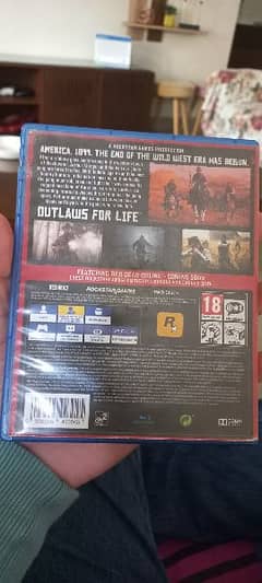 red dead redemption 2 ps4 game used