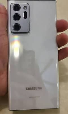 SAMSUNG Note 20 Ultra White Dual Sim Official Model
