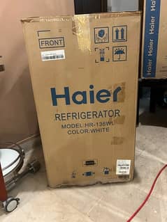 Haier small refrigerator brand new 0