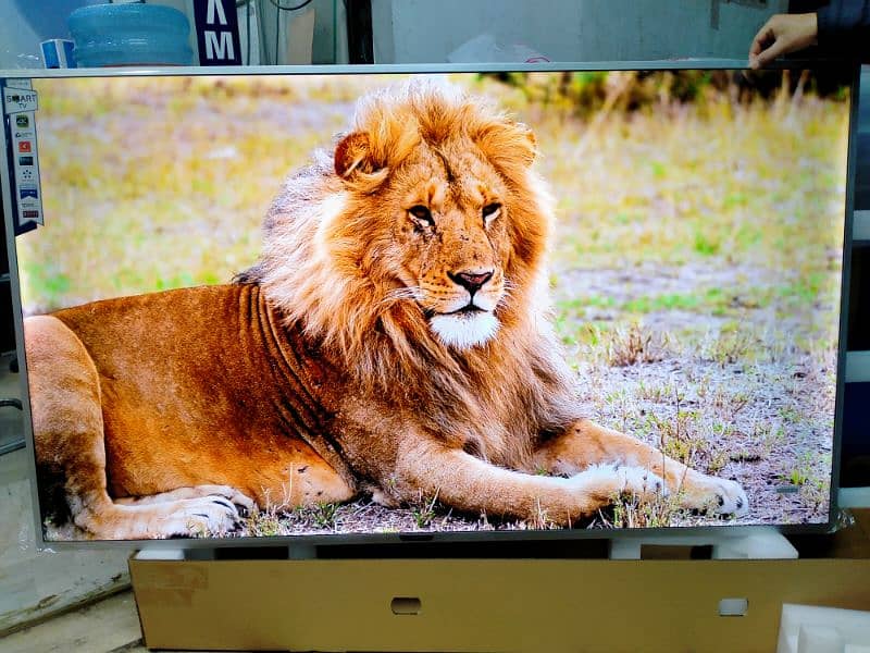 Today offer samsung 75 inch led tv smart 4k Delivery free 03224342554 0