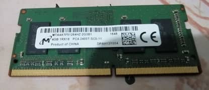4GB DDR4 PC4 2400 LAPTOP RAM 0