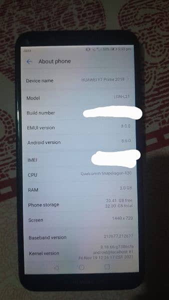 Huawei Y7 prime 2018 for sale 4