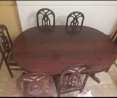 dining Table, 6 Seater Dining With GooD Condition