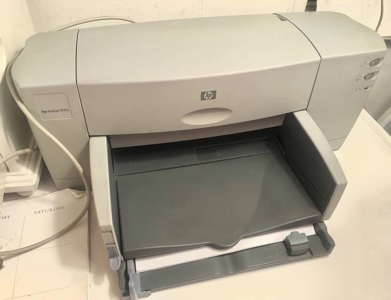 HP Deskjet 845c Printer Black & White & Color Working 3