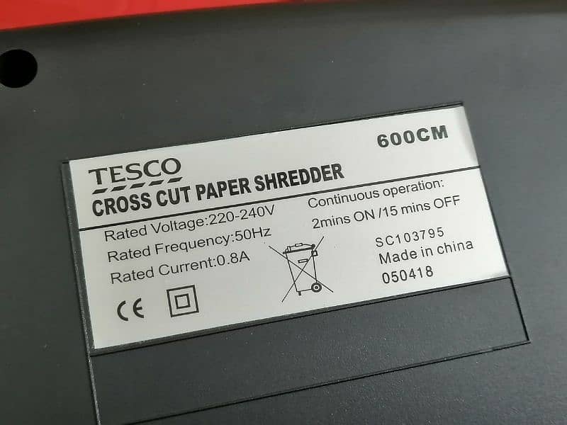 Fellowes Crosscut Paper Shredder, Imported 14