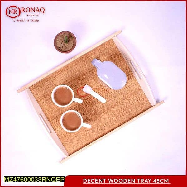 wooden Tray pack of 3 2
