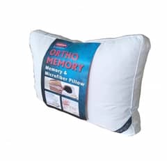 Ortho Memory MicroFibre Pillow with Zipper Back Packing | High-Quality