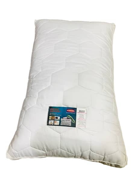 Ortho Memory MicroFibre Pillow with Zipper Back Packing | High-Quality 2