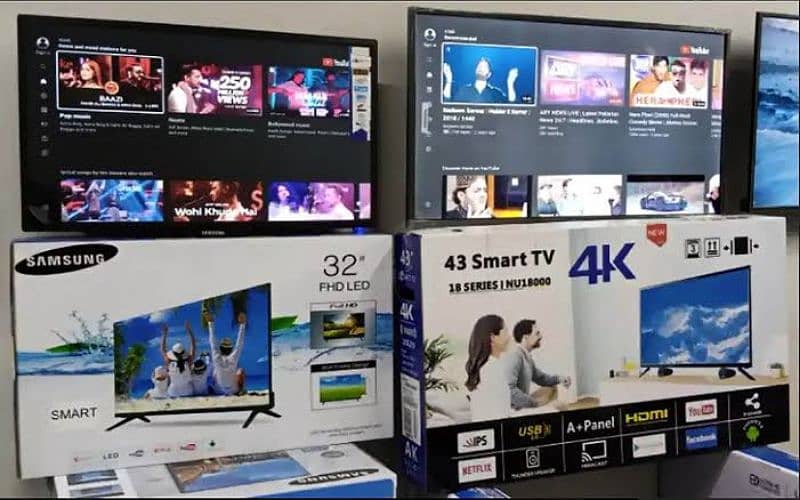 Solid offer 43, Samsung smart Tv LED 4k 3 YEARS warranty O3O2O422344 0