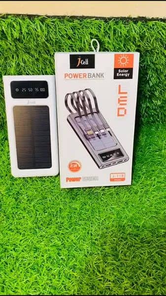 J-118 Solar Energy Power Bank - 10000 MAH 1