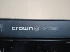 Crown  Amplifier