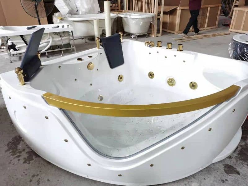 acrylic jacuuzi  bathtubs and pvc vanities for sale 5