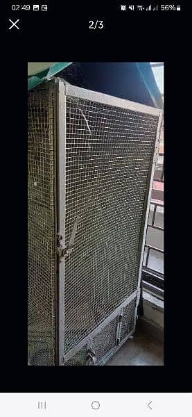 big size  heavy iron cage 1