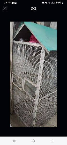 big size  heavy iron cage 2