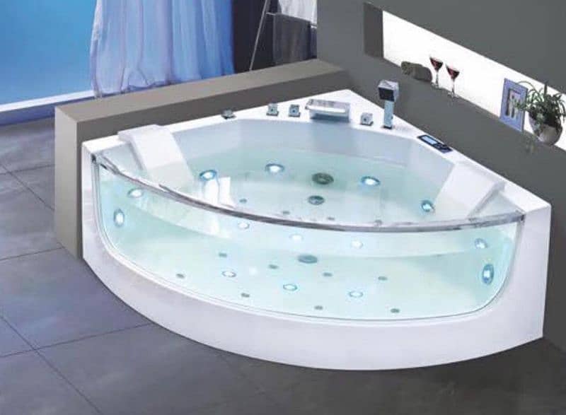 freestanding bathtubs/shower trays /jacuzzi and PVC vanities for sale 4