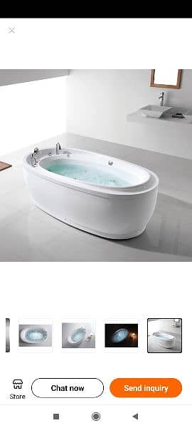 freestanding bathtubs/shower trays /jacuzzi and PVC vanities for sale 18