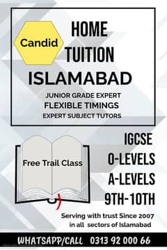 Best Professional Home tutors Islamabad
