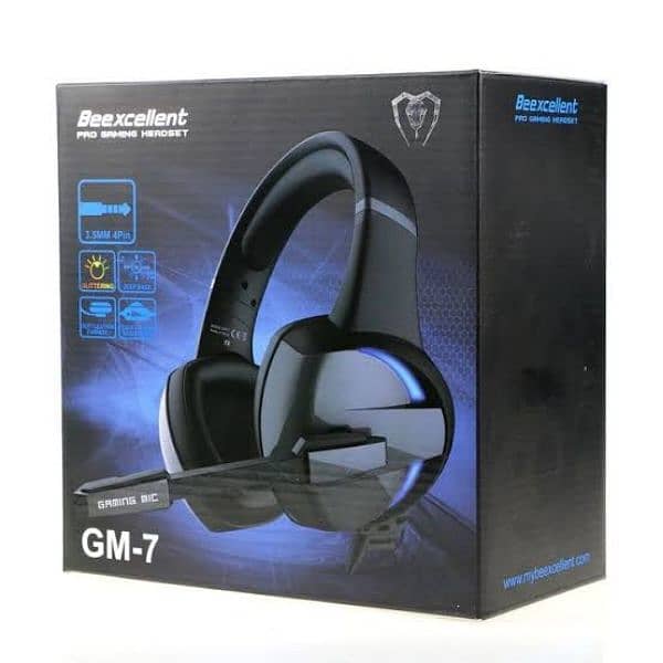 Beexcellent GM-7 Pro Gaming Headphones Noise Cancellation Microphone 2