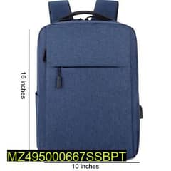 Casual Laptop Bag with USB Port