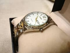 Citizen Men Watch Silver and Gold Color New Packed