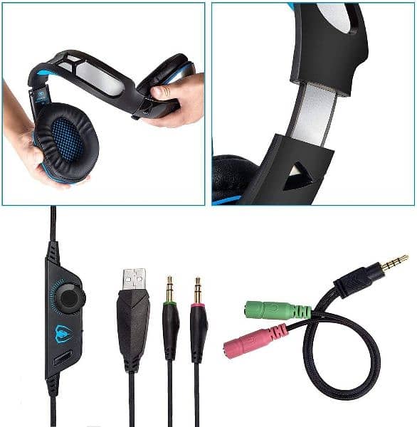 Beexcellent GM-3 Pro Gaming Headset/Headphones 3