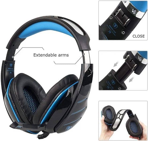 Beexcellent GM-3 Pro Gaming Headset/Headphones 4