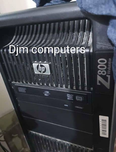 HP Z800 Gaming PC with 500gb SSD & Quadro k4000 3Gb DDR5 4