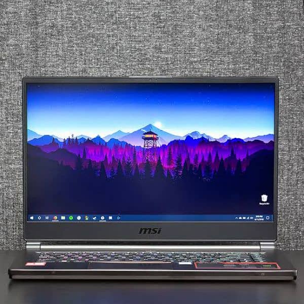 MSI Stealth GS65 Gaming Laptop With 8gb Rtx 2080 GPU 0